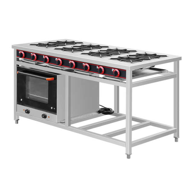 Commercial  Gas Stove With Ele